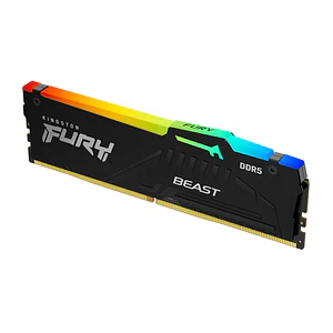 Memoria RAM Kingston Fury Beast RGB, 32GB DDR5, 6000MT/s, CL30, DIMM 