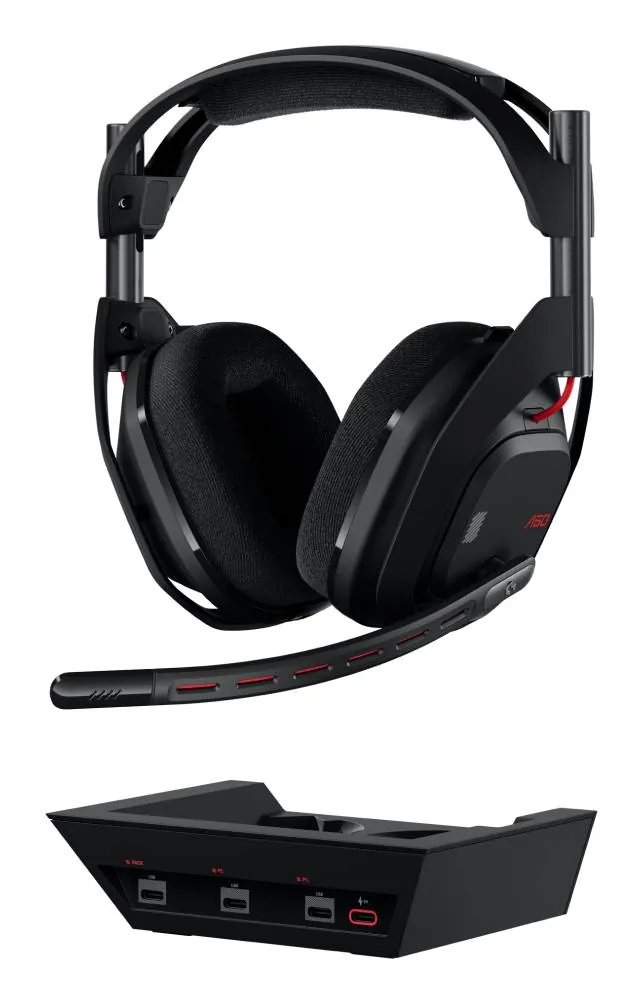 Audífonos Gamer Inalámbrico ASTRO A50 Gen 5 con Estación Base y Tecnología LIGHTSPEED 8
