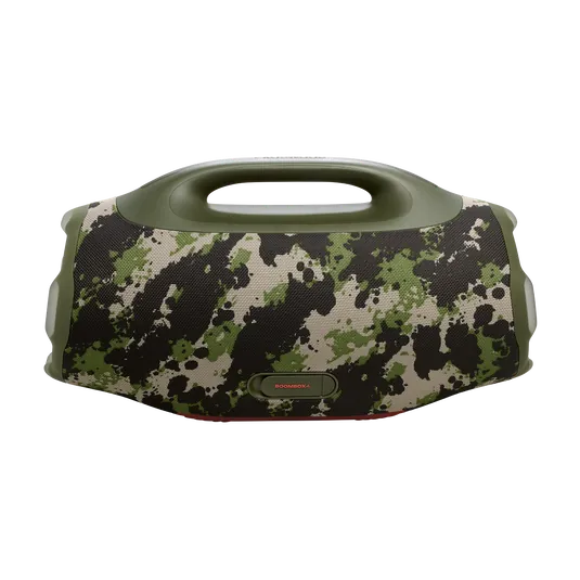 Parlante Bluetooth portátil JBL Boombox 4, IP68, 34h, Auracast, BT 5, Color Camuflaje 3