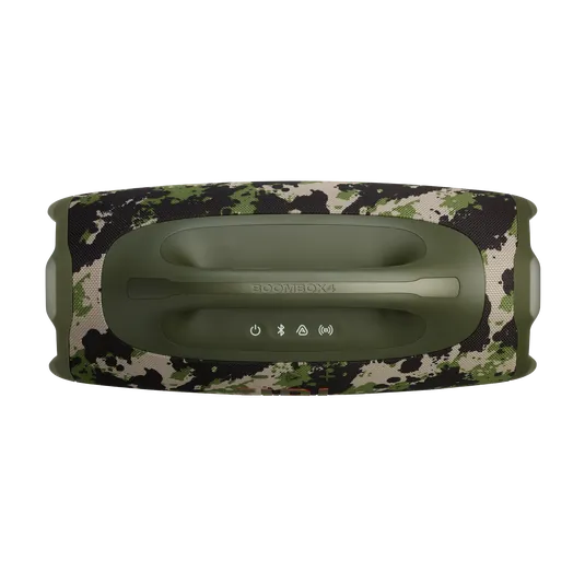 Parlante Bluetooth portátil JBL Boombox 4, IP68, 34h, Auracast, BT 5, Color Camuflaje 5