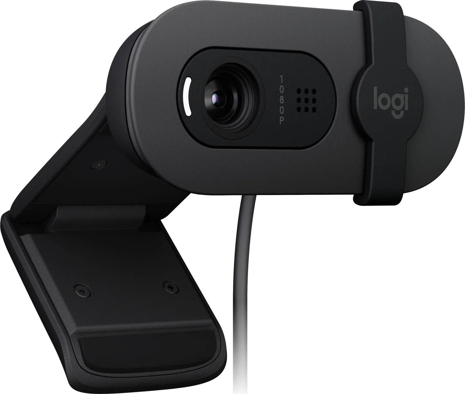 Cámara Web Logitech Brio 100 Full HD, tapa de privacidad, micrófono integrado  3