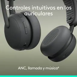 Audífonos Logitech Zone Wireless Bluetooth Grafito con Conectividad Multipunto y Uso Profesional 9