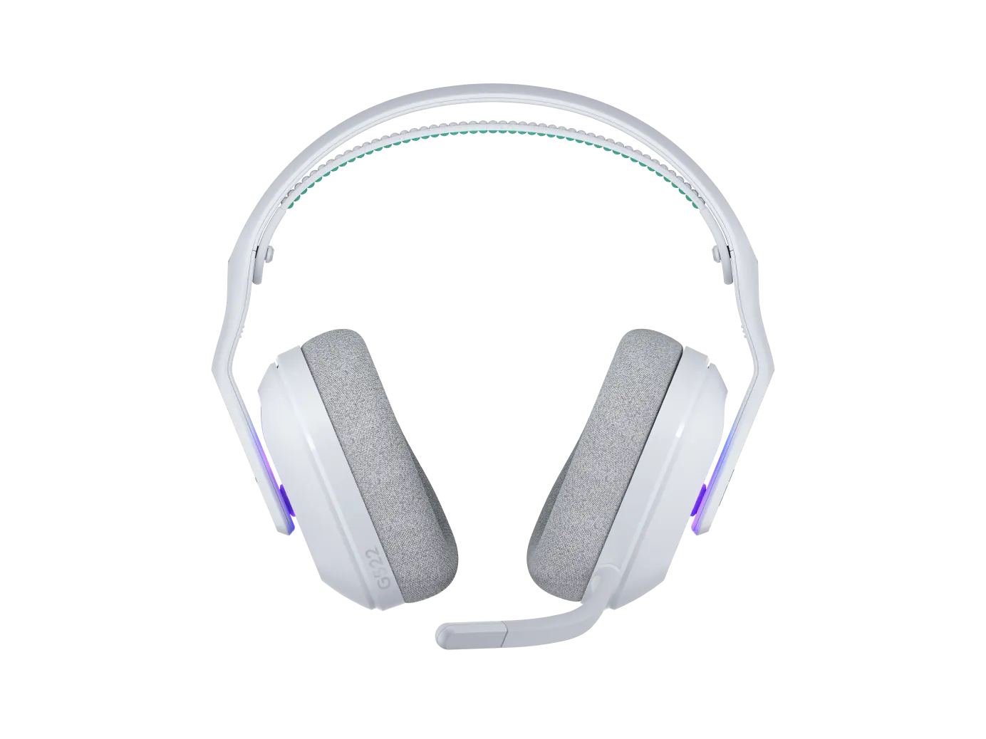 Audífonos Gamer Logitech G522 LIGHTSPEED, Wireless 2.4GHz, RGB, Blanco 4