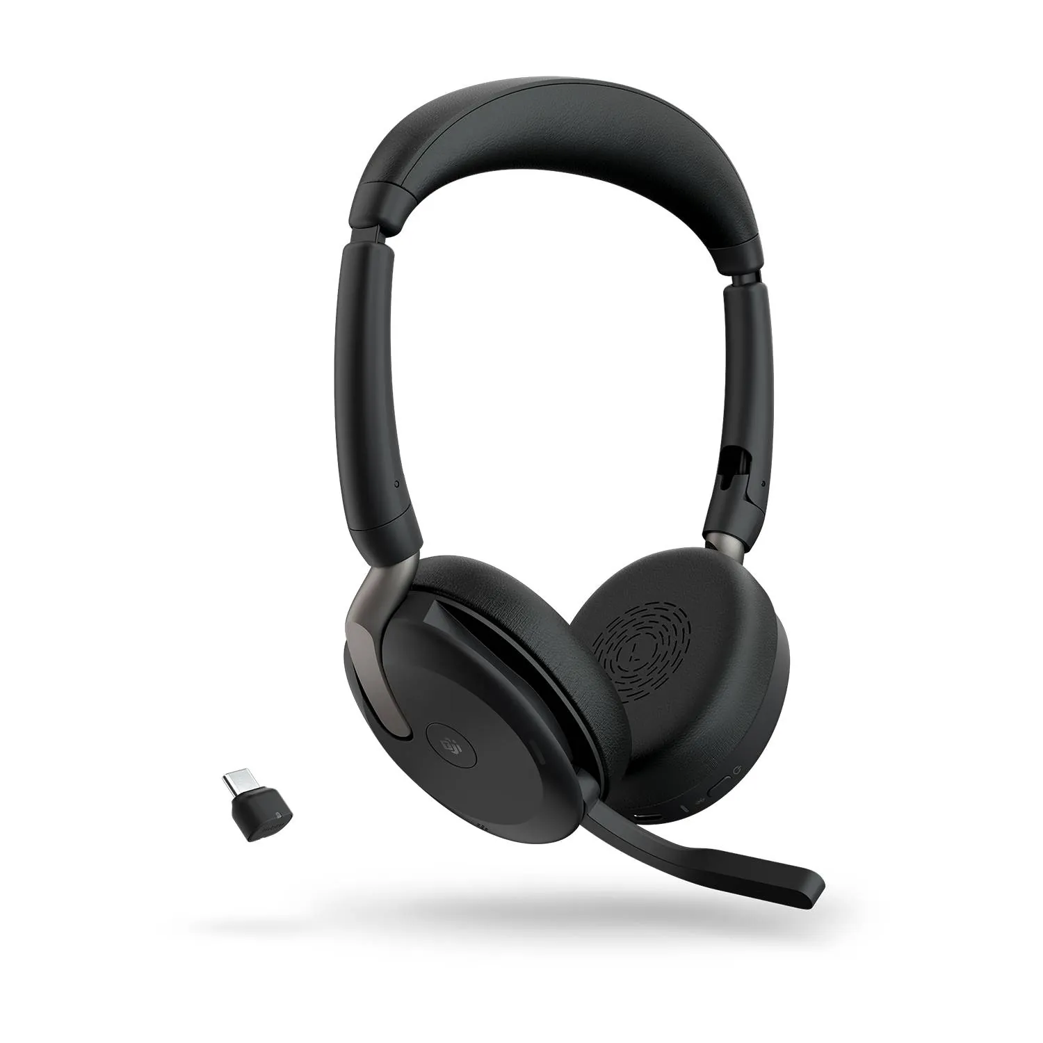Auriculares Inalambricos Jabra Evolve2 65 Flex, Cancelación de ruido, BT, USB-C/USB-A 5