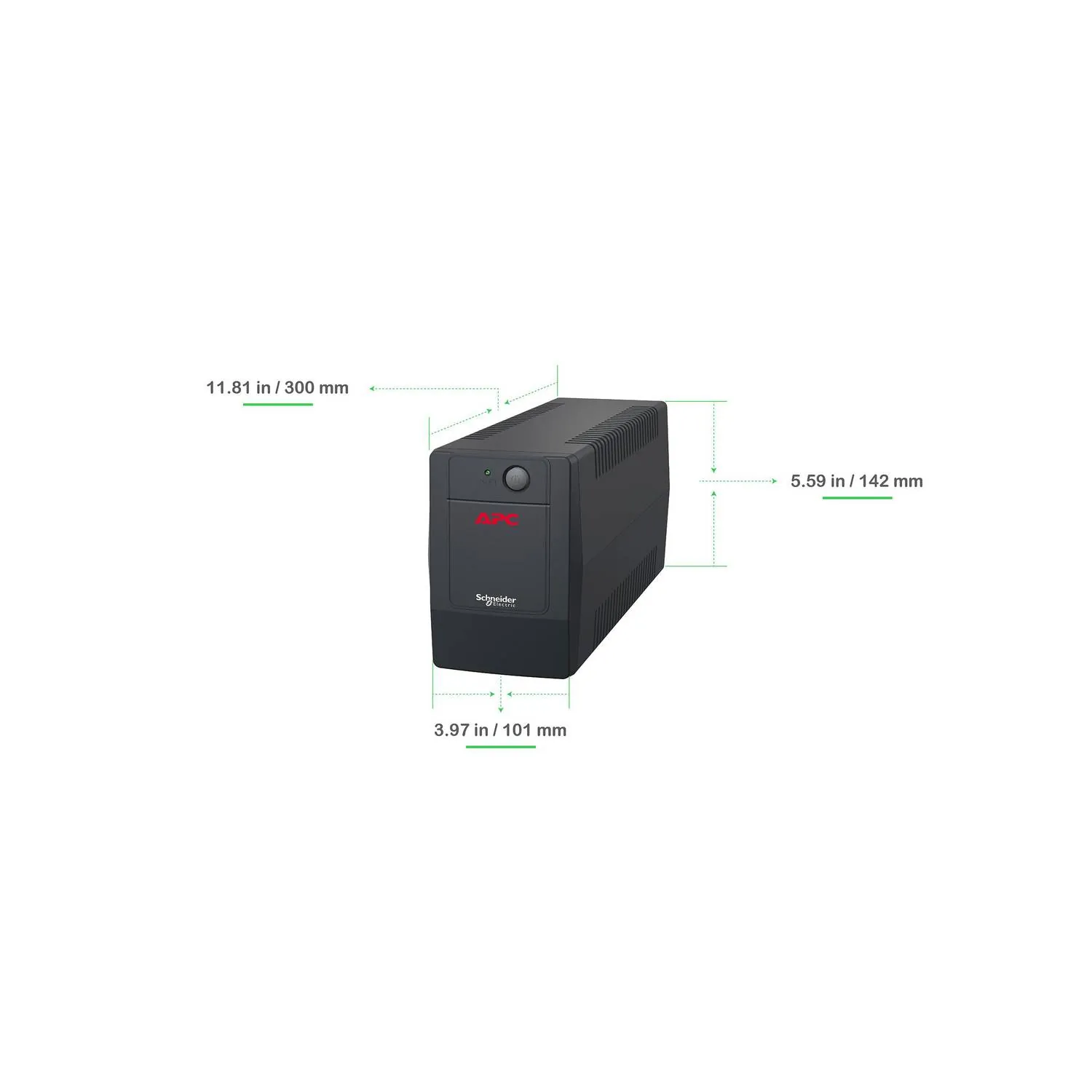 UPS APC Easy BVG700I 700VA 360W Interactiva con Regulador Automático de Voltaje 4