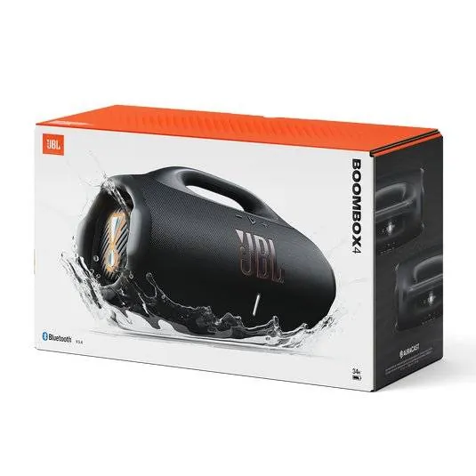 Parlante Portátil JBL Boombox 4 - Bluetooth 5.4, Negro, IP68, 34 Horas, 210 W RMS 7