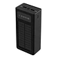 Powerbank con Cables de Carga Integrados Xtech XPB-300, Carga Solar, 30.000mAh, Negro - Miniatura 2