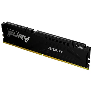 Memoria RAM DDR5 64GB 5600MHz CL36 Kingston FURY Beast , 288-pin DIMM, Black