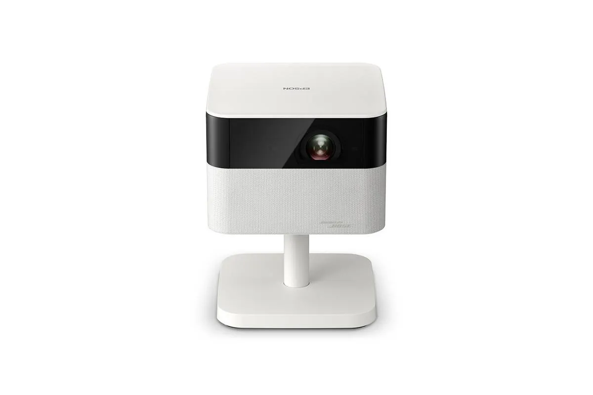 Proyector Smart Portatil Epson Lifestudio Flex EF-71, 700 Lumenes, Full HD, Google TV 1