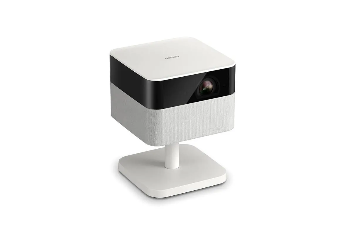 Proyector Smart Portatil Epson Lifestudio Flex EF-71, 700 Lumenes, Full HD, Google TV 2