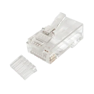 Conector RJ45 LINKMADE para Cat6 UTP Unifilar, 100 Unidades