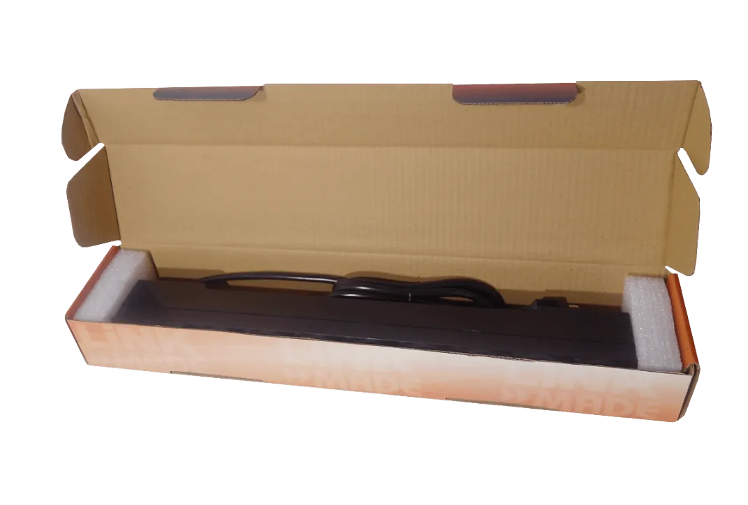 Regleta PDU LINKMADE 8 Schuko/Hembra con Interruptor Piloto 1U Rack 10A 1