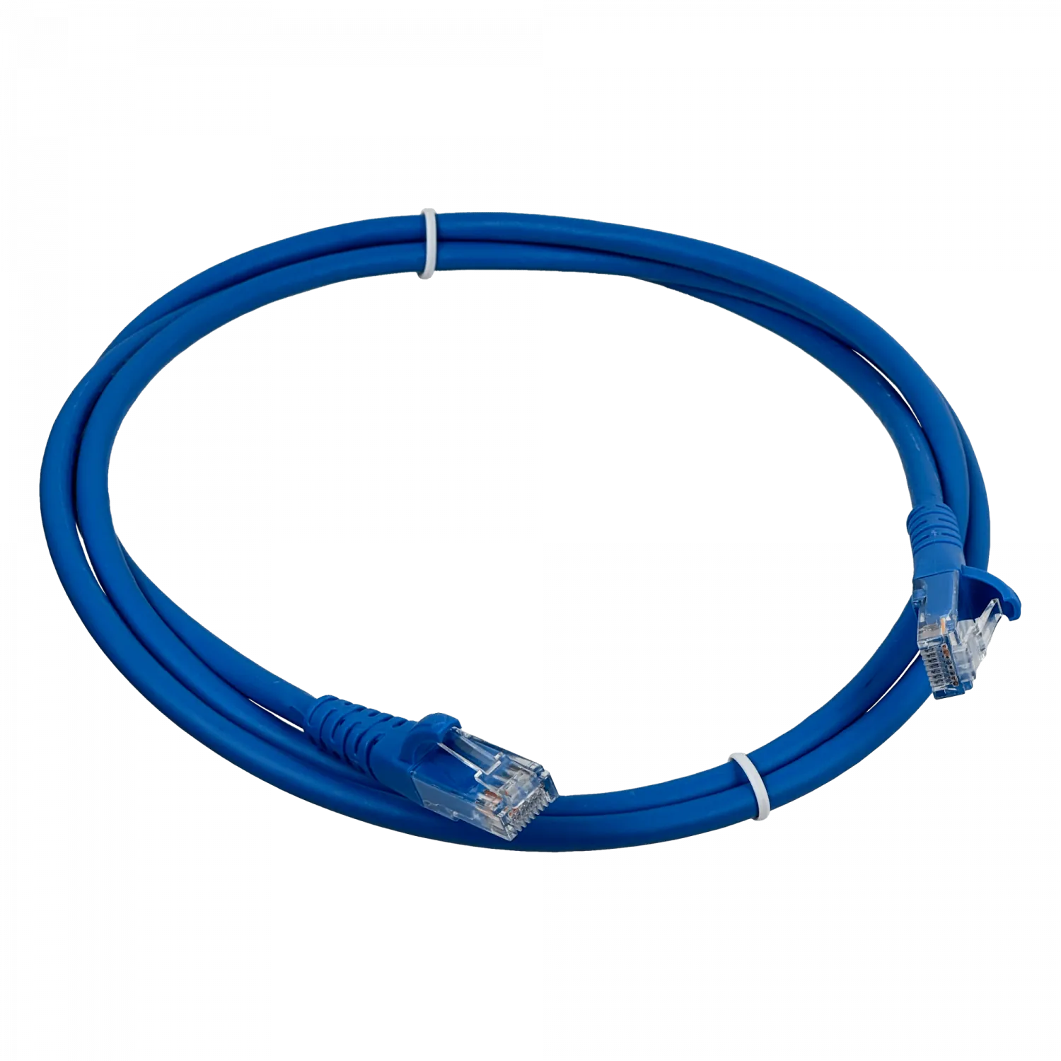 Cable Patch LINKMADE Cat6 Azul LSZH 1.5m Inyectado Multifilar con Conectores de Calidad 3