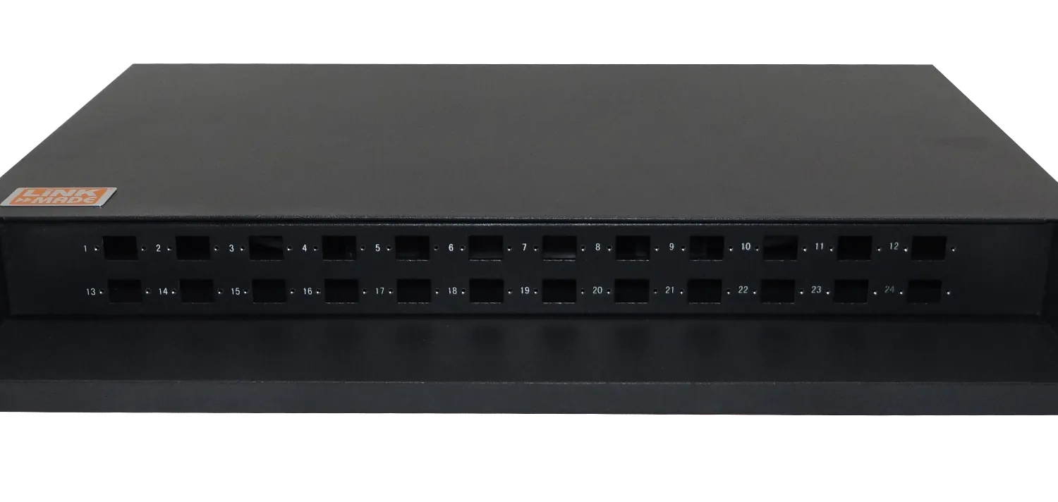 Panel Fibra LINKMADE CFR24CL-D Deslizable 24SC 48LC 1U Requiere Coplas 2