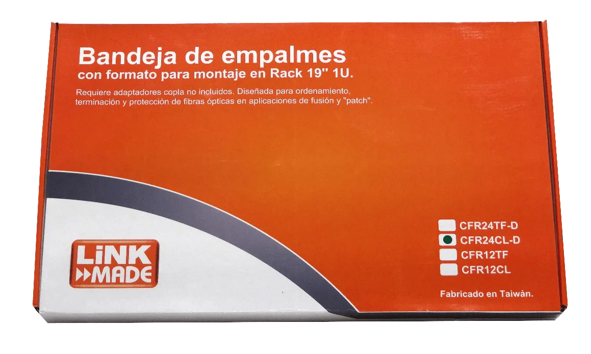 Panel Fibra LINKMADE CFR24CL-D Deslizable 24SC 48LC 1U Requiere Coplas 5