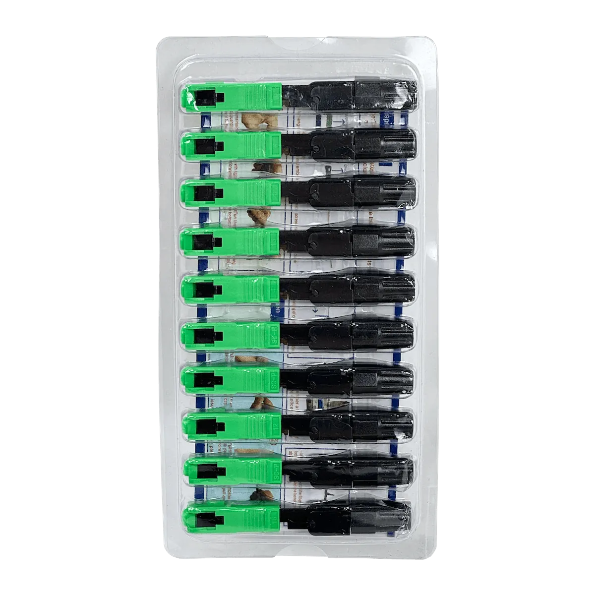 Conectores Rápidos SC/APC Monomodo G657A SX - Paquete de 10 Unidades - CFCAR-10 2