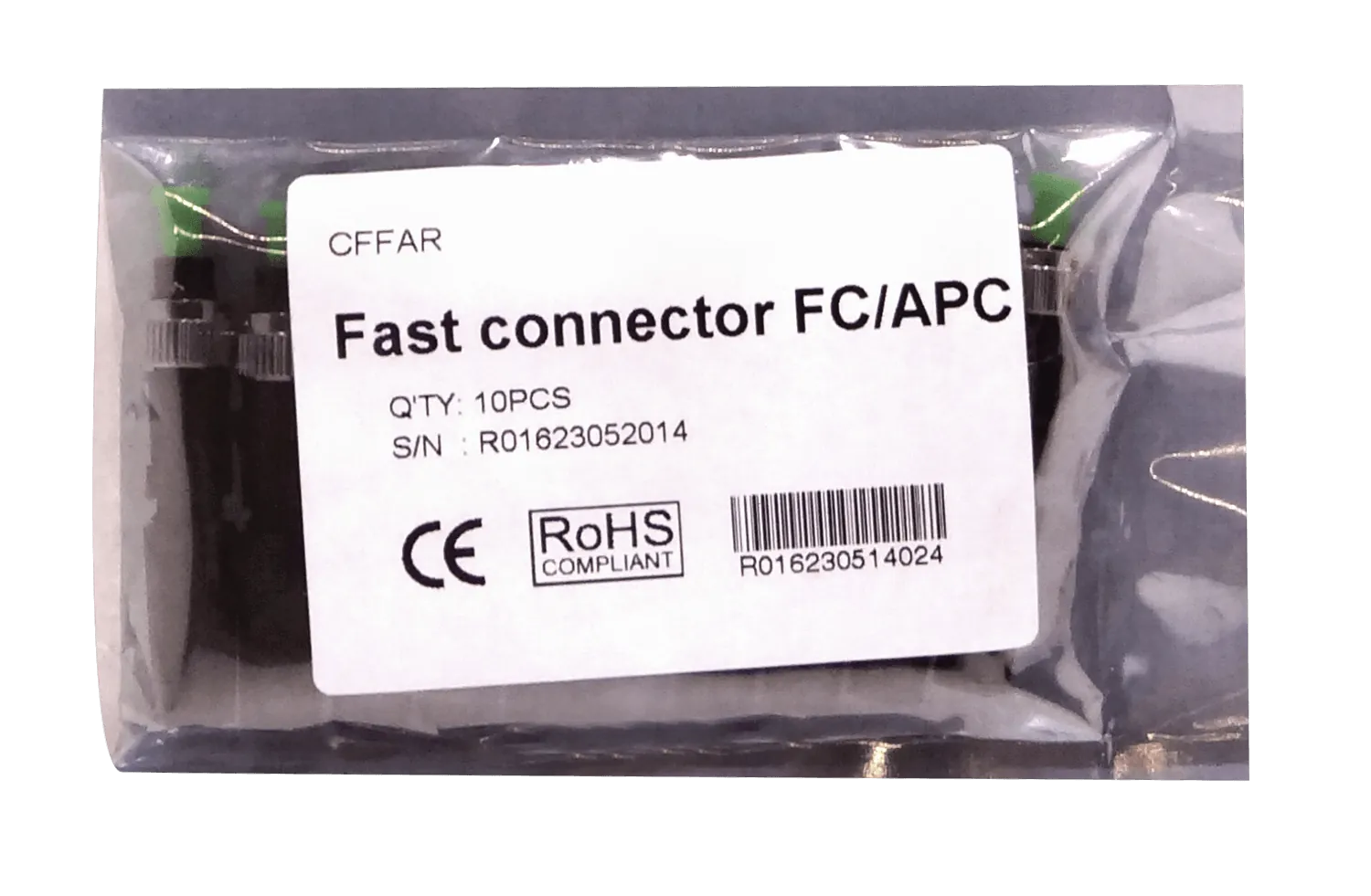 Conectores Rápidos FC/APC Monomodo G657A Simplex - Paquete de 10 Unidades - CFFAR-10 1