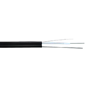Cable de Fibra Óptica Monomodo CFS804 - 4 Fibras G652D, 1 metro, Exterior con Portante de 1,5 mm