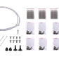 Panel Fibra LINKMADE CFR96CL-D Deslizable 96F LC-SC 4U Requiere Coplas - Miniatura 6