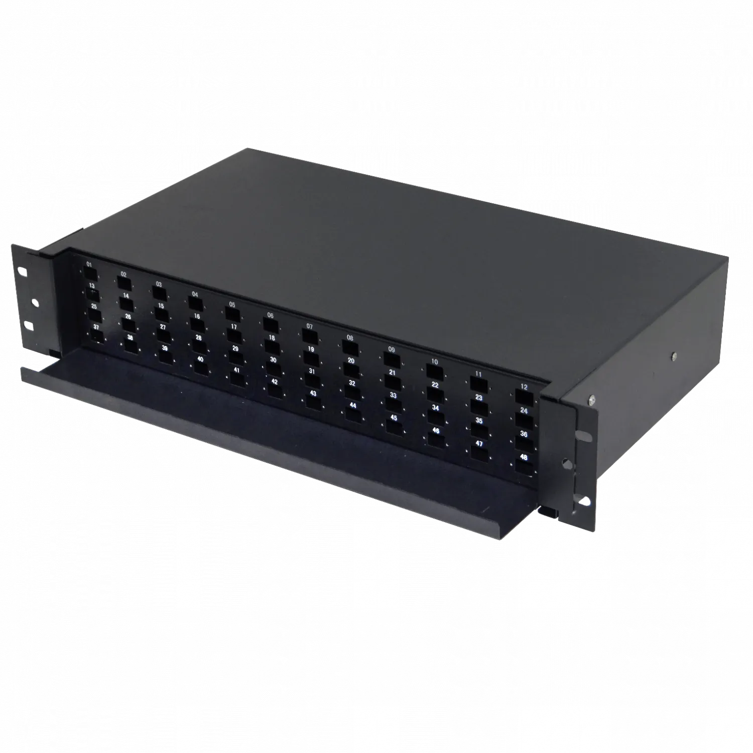 Panel Fibra LINKMADE CFR48CL-D Deslizable 48SC 96LC 2U Requiere Coplas 7