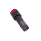 Rojo Buzzer Luz Piloto LED 12VDC/AC 15mm-diam 19mm-cabeza 55mm-altura - Miniatura 2