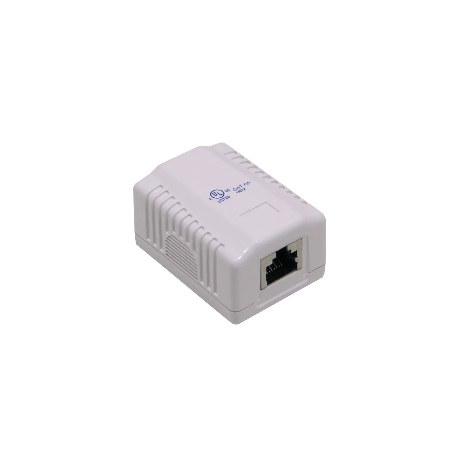 LINKMADE Roseta 1-RJ45 Cat6a Blindada Blanca C6A Punchable 5