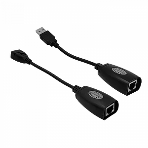 Extension Activa USB1.1 UTP Cat5e/Cat6 45mt A-M A-H
