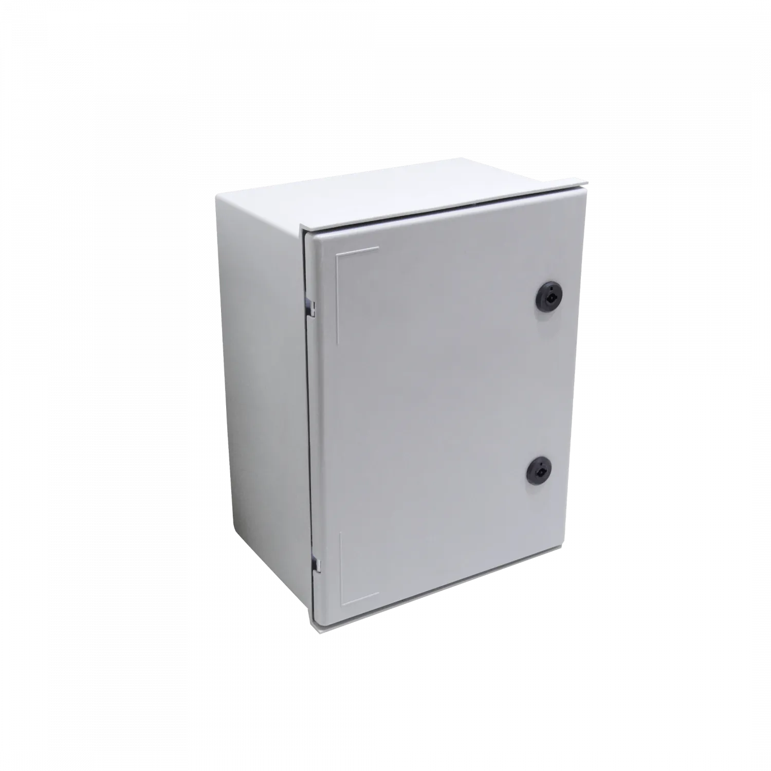 Tablero poliester Tibox TIP-54 500x400x200mm estanco gris IP65 con placa 4