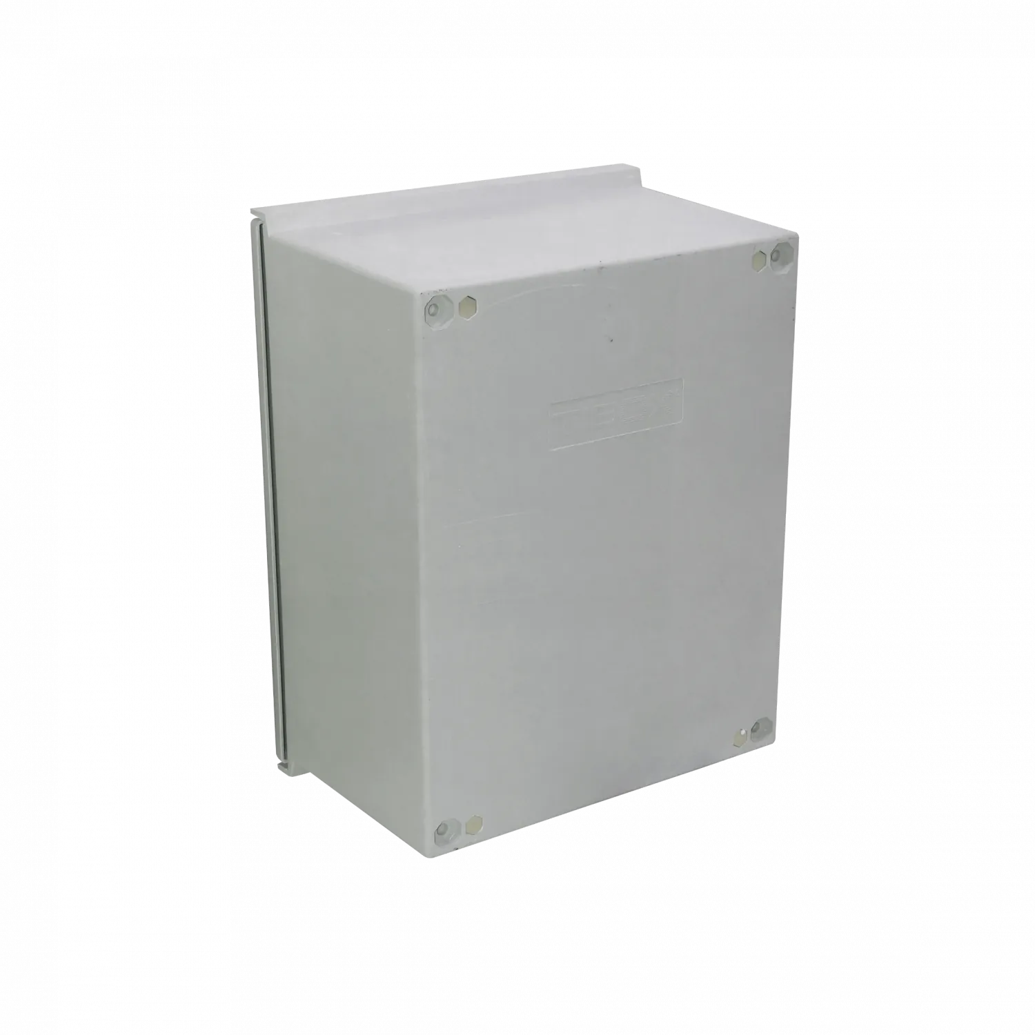 Tablero poliester Tibox TIP-54 500x400x200mm estanco gris IP65 con placa 2