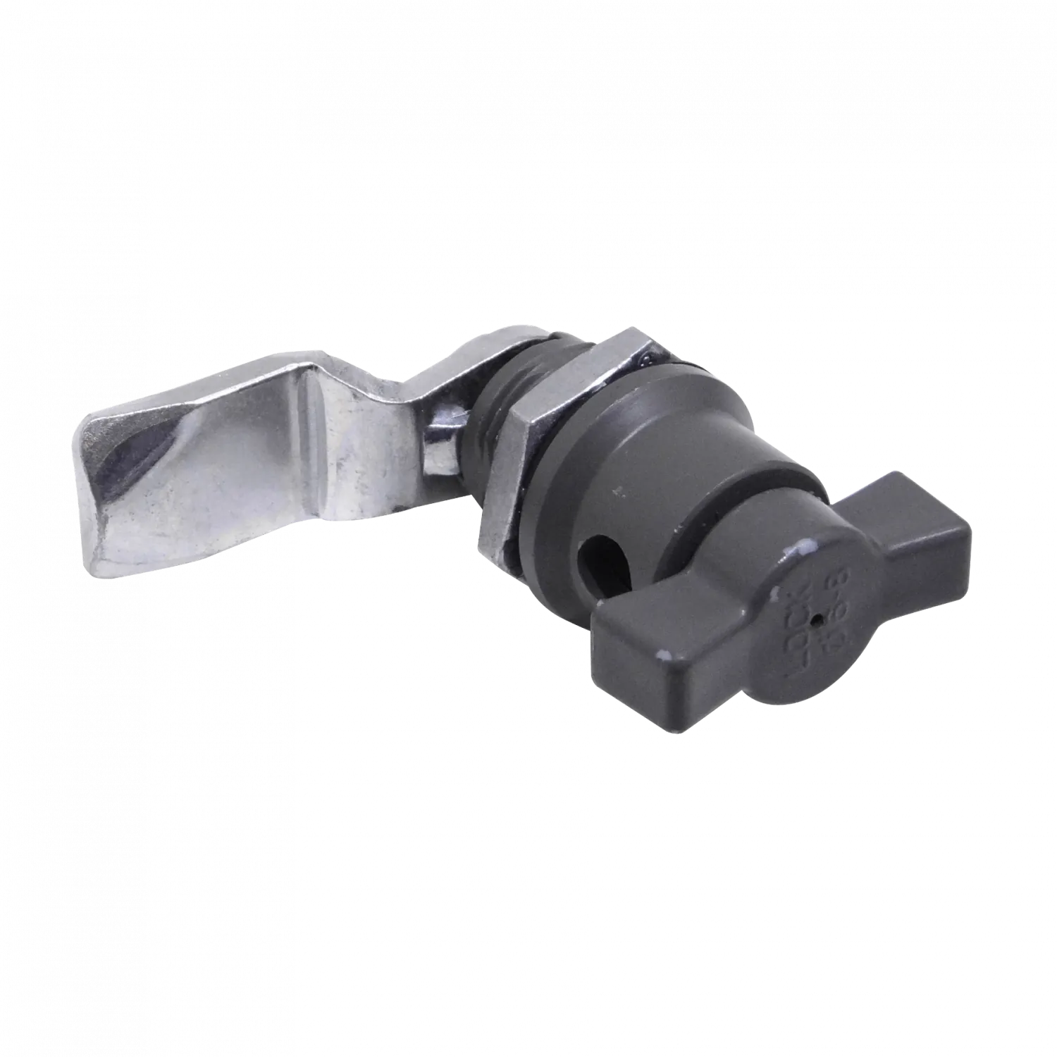 Chapa porta candado Tibox MS772 para tablero M22 hex 27mm 1