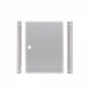 Contrapuerta Tibox TP-43 365x245mm metalica para gabinete 400x300 - Miniatura 3