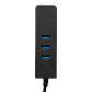1-USB3.0-AM 1-LAN-RJ45-Ethernet 10/100mbps Hub-3p Win Mac Linux - Miniatura 1
