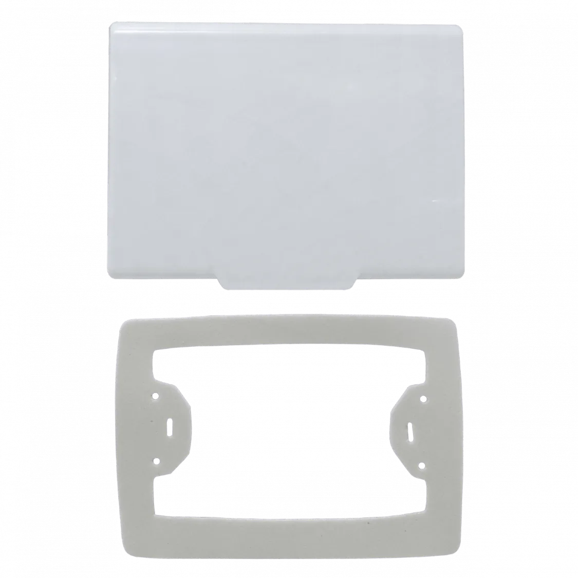Cubierta Abatible Blanca 131x95mm para Placa Faceplate y Caja Chuqui 5