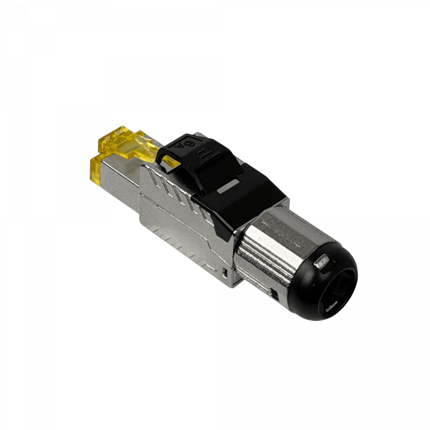RJ45 Macho Blindado FTP Auto-Punchable Cat6 Unifilar Conector Metalico 1