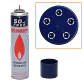 Recarga Gas Butano 300ml UN2037 RONSON  - Miniatura 2