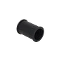 Union Copla para Conduit Flexible Plastico Negro Corrugado 25mm  - Miniatura 1
