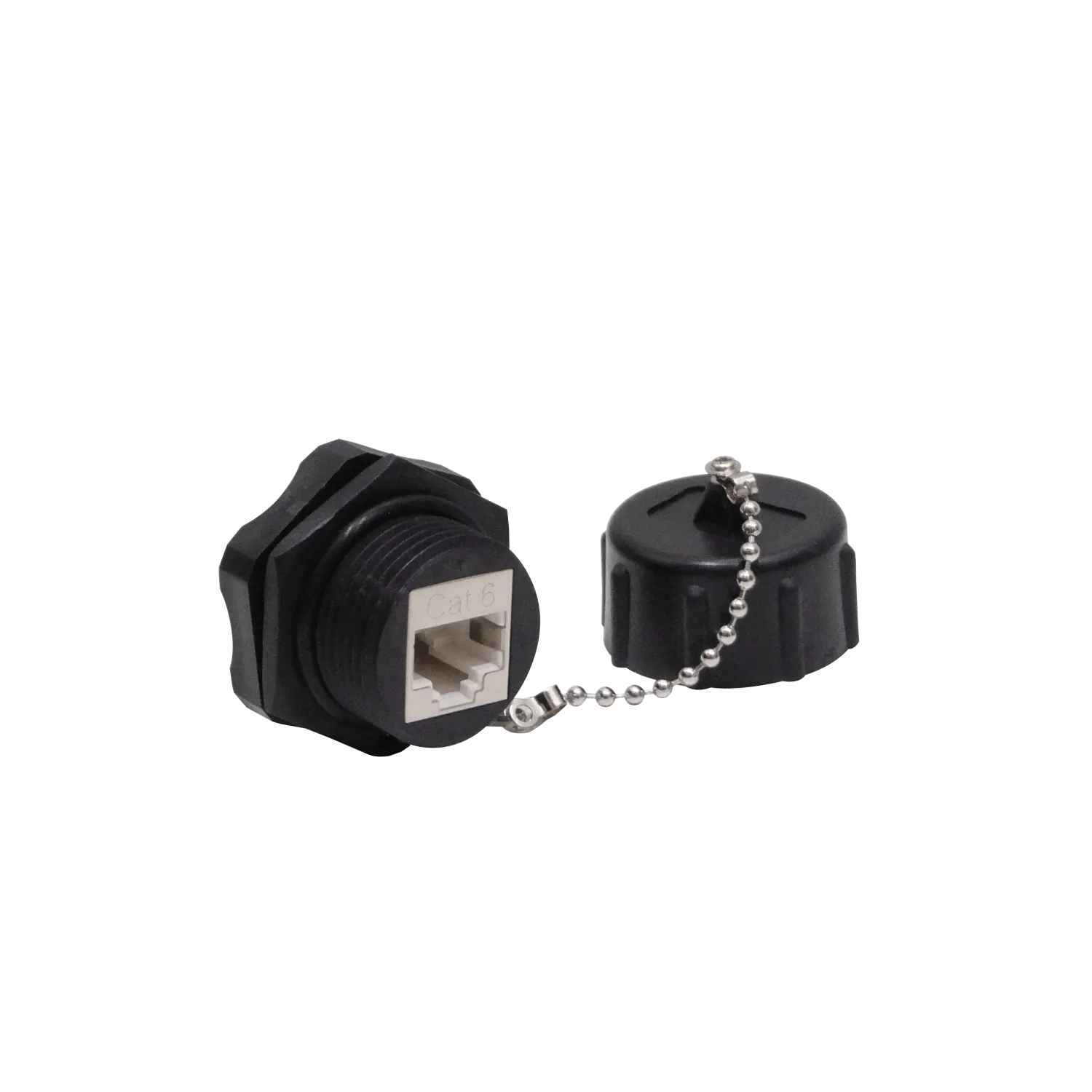 TRIMERX Industrial CAT6 STP Blindado Punchable Modulo RJ45 Hembra 2