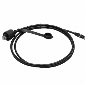 Cable de Red Trimerx CPX6N-2IT 2m CAT6 F/UTP Exterior Negro