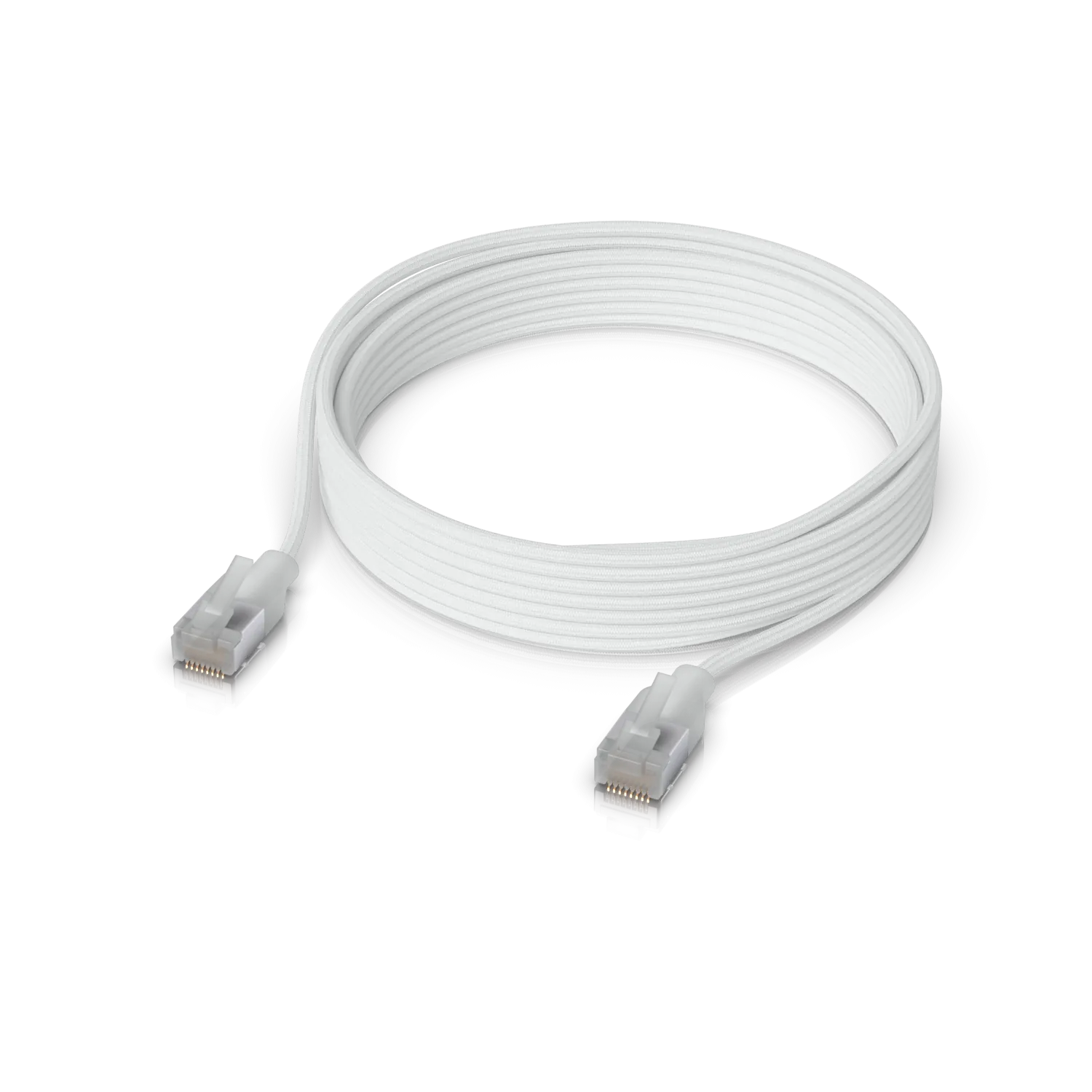 Cable Cat6a 5m Etherlighting Blanco Ubiquiti UACC-Cable-Patch-EL-C6A -  1