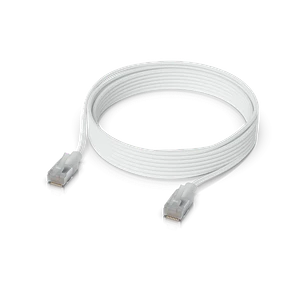 Cable Cat6a 5m Etherlighting Blanco Ubiquiti UACC-Cable-Patch-EL-C6A - 