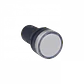 Blanco Luz Piloto LED 220VAC 20mm-diametro 28mm-cabeza 51mm-altura - Miniatura 2