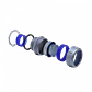 Metalico 1-Pulg Prensa Estopa para Flexible Aislacion IP65 - Miniatura 2