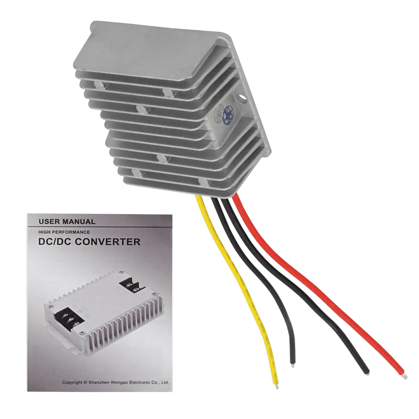 Convertidor DC-DC 144W Step Up Boost, 20-32VDC a 48VDC 3A, IP68 3