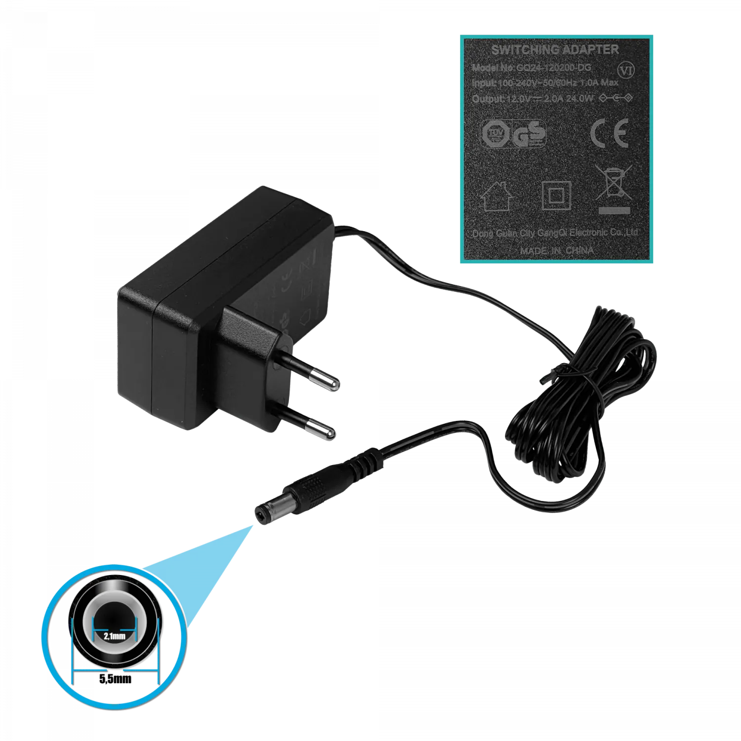 Mini UPS MARSRIVA 37Wh 10000mAh, Salidas 5V/9V/12V 1.5A, Entrada 12VDC, Batería de Litio 8
