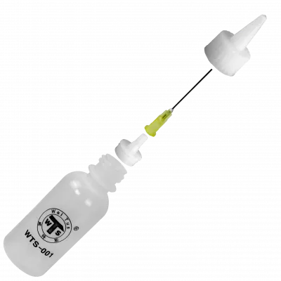 Dispensador Aguja Botella Vacia Dosificador p/Alcohol 50ml  2