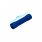 Conector Azul Aislado PVC Largo-25mm 16-14AWG BV2.0 1,5-2,5mm2 50-un  - Miniatura 3