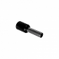 Negro 2,5mm2 8/15mm 100-unids AWG14 Ferrules Terminal Aislado Crimpeab - Miniatura 1