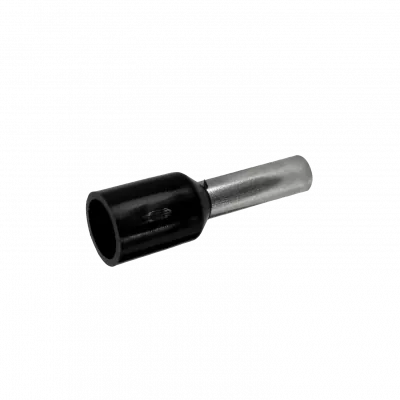 Negro 2,5mm2 8/15mm 100-unids AWG14 Ferrules Terminal Aislado Crimpeab 2