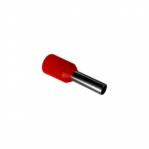 Rojo 2,5mm2 8/15mm 100-unids AWG14 Ferrules Terminal Aislado Crimpeabl