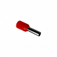 Rojo 2,5mm2 8/15mm 100-unids AWG14 Ferrules Terminal Aislado Crimpeabl - Miniatura 1